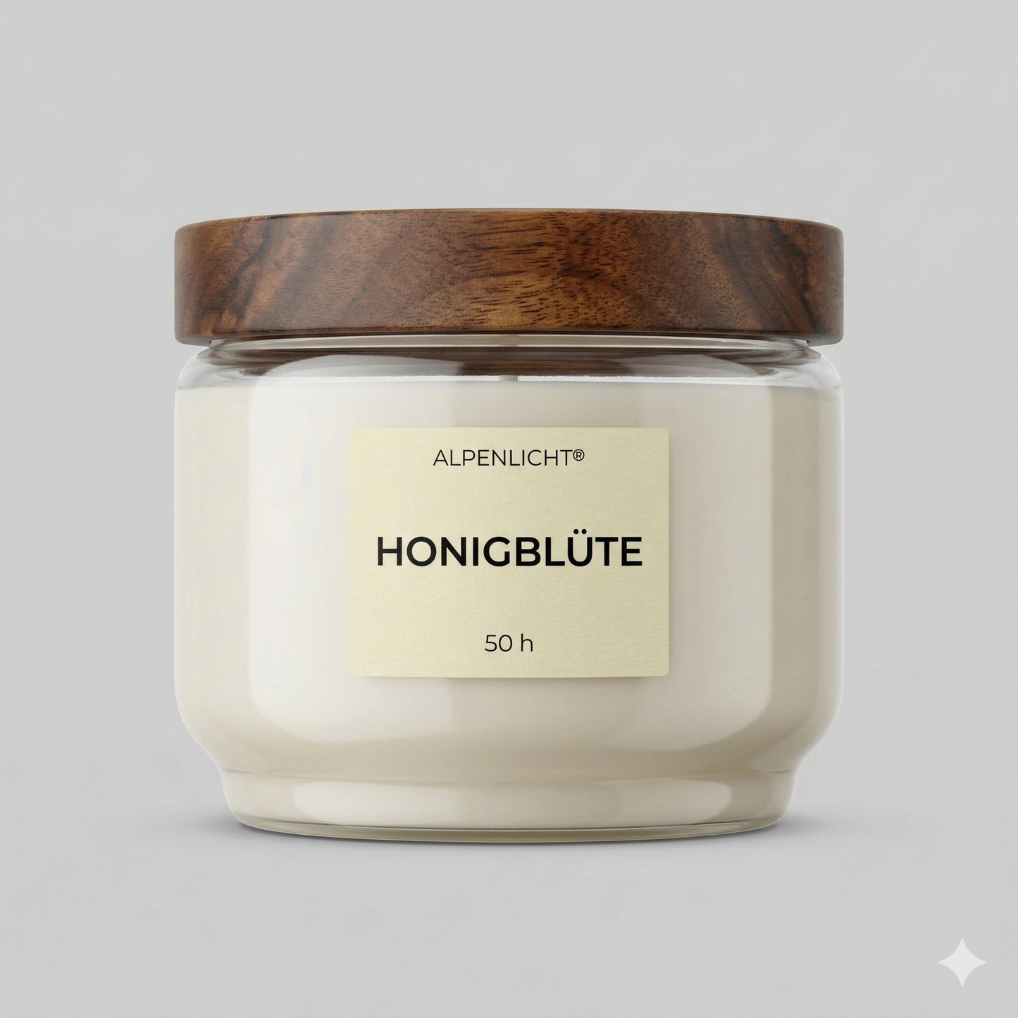 Duftkerze aus Rapswachs - Handgegossen, nachhaltig, regional